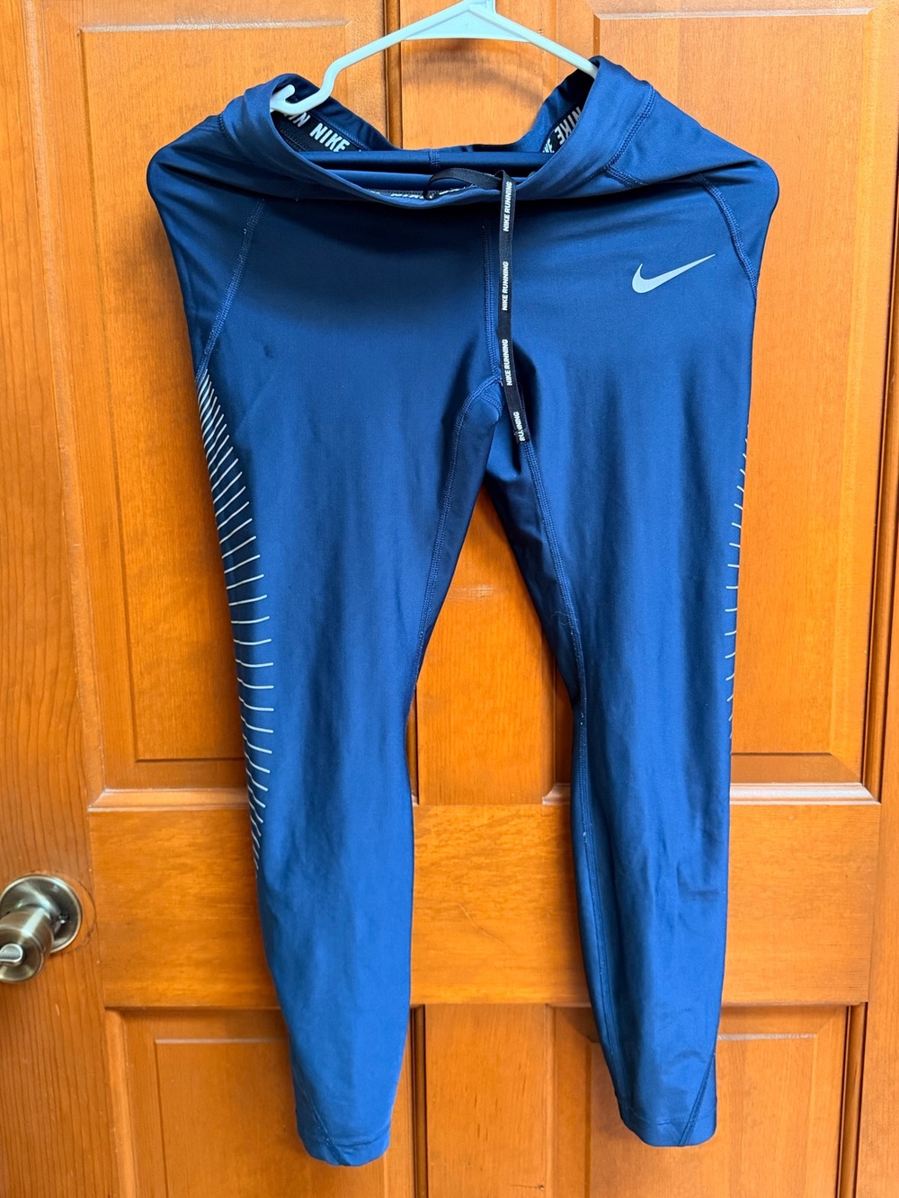Nike Navy Blue Dri-FIT Performance Leggings
